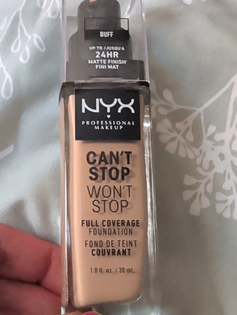 NYX Can’t Stop Won’t Stop Foundation — Buff (Light Beige)